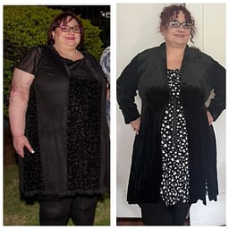 jodene shaer weight loss transformation client